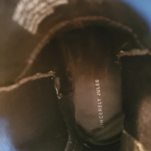 Sincerely Jules White Hippie 10 Slip on Boot - Picture 5 of 15